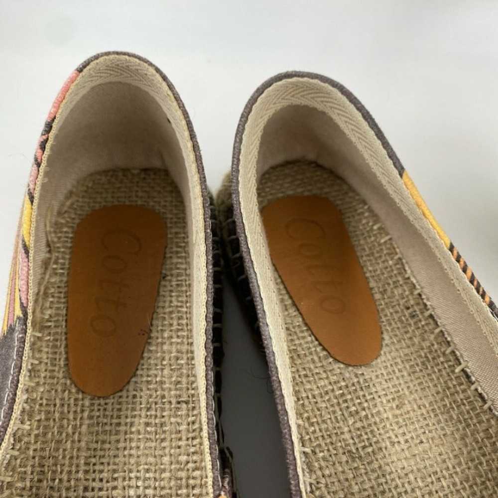 Cotto Size 41/10 music Espadrilles flats - image 3