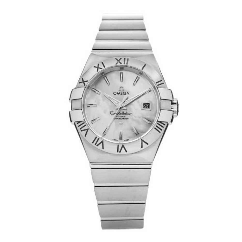 OMEGA Stainless Steel Mother of Pearl 31mm Conste… - image 1