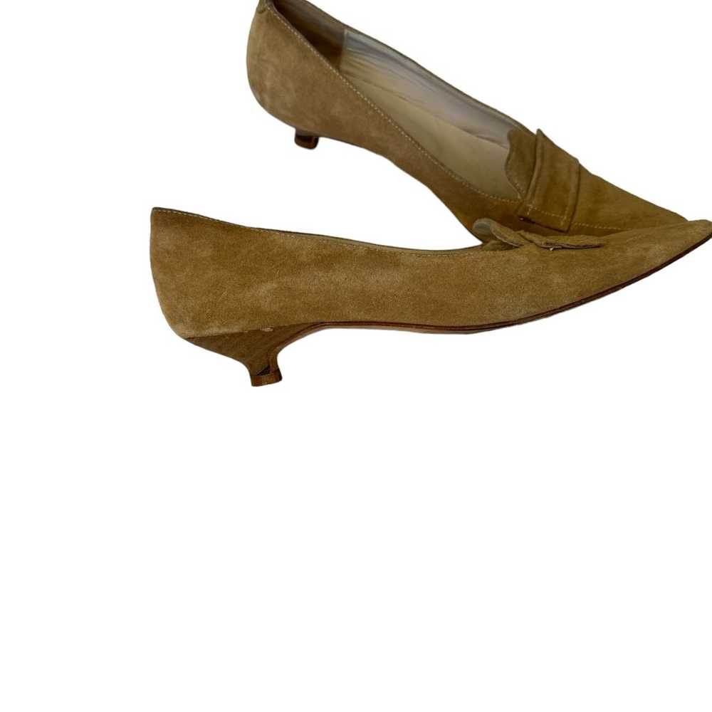 Banana Republic Tan suede pumps Size: 7M - image 3