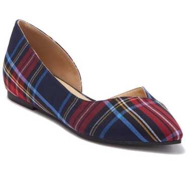 CL Chinese Laundry Plaid Hiromi Flats Shoes Size … - image 1