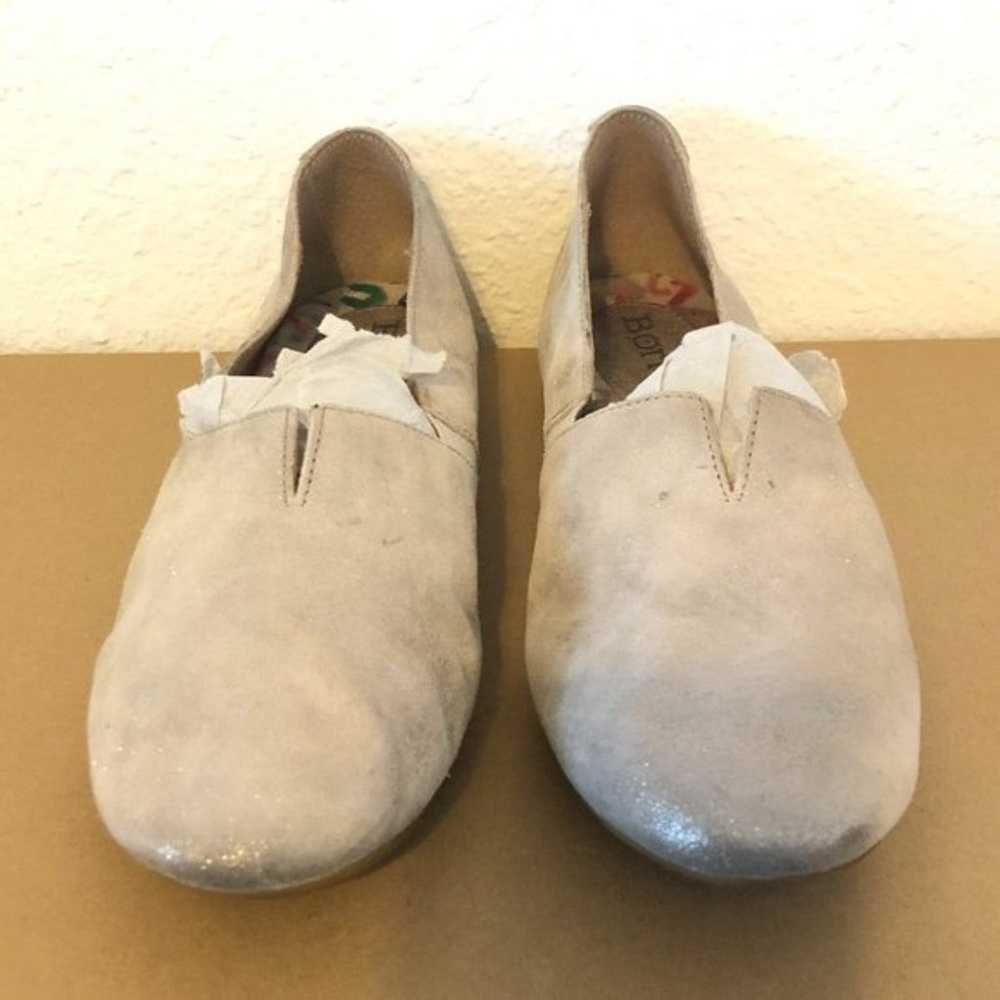 BORN Women's D74603 SEBRA Leather Flat Shoes Size… - image 3