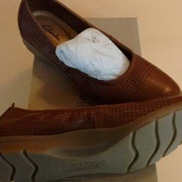 Clarks Collection Jenette Ease Ladies Tan Leather 