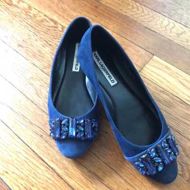 KARL LAGERFELD flat shoes size 7 - image 1