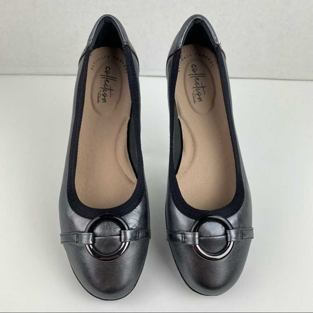 Size 7 Clarks Collection Leather Flats - Gracelin… - image 10