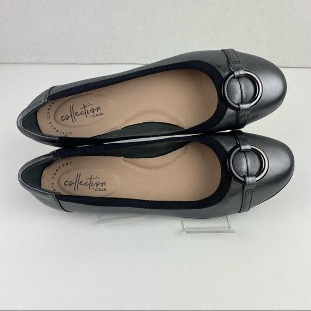 Size 7 Clarks Collection Leather Flats - Gracelin… - image 9