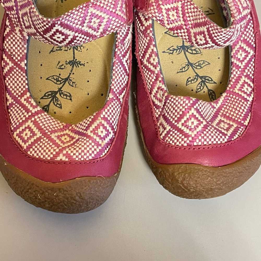 Keen Harvest Maroon Slip On Mary Jane Shoes 8 Fla… - image 3