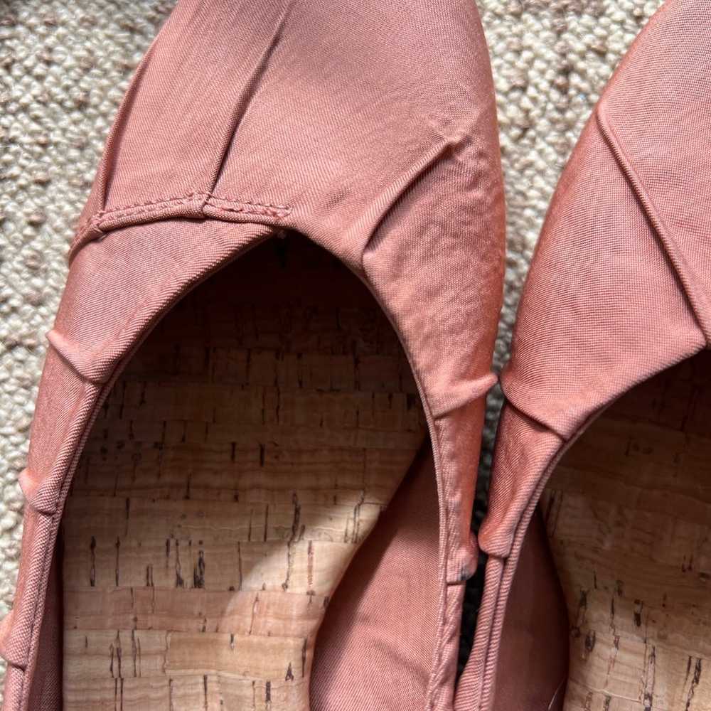 Korks Kork Ease neutral square toe fabric ballet … - image 6