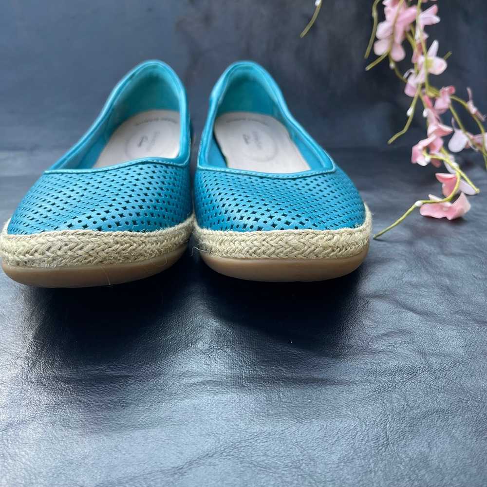 Clarks Collection Leather Espadrilles Danelly Adi… - image 2