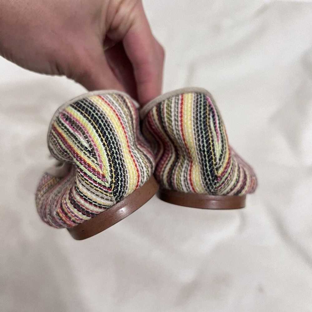 Sam Edelman Multicolor Striped Ballet Flat Shoes … - image 4