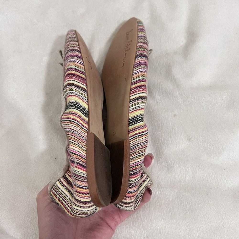 Sam Edelman Multicolor Striped Ballet Flat Shoes … - image 6