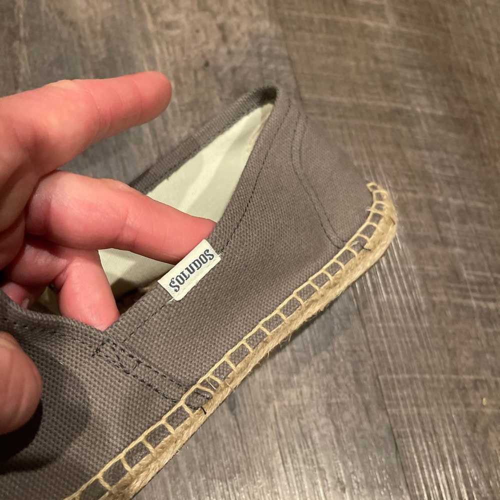 SOLUDOS CANVAS SLIP ON gray - image 3