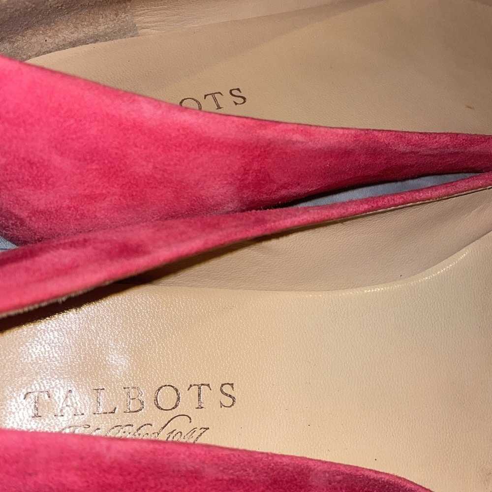 Talbots Womens Flats Patent Leather Suede Ballet … - image 4