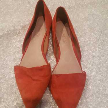 Madewell Leather D'Orsay Pointed Toe Fla - image 1
