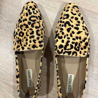 Leopard Steve Madden Flats