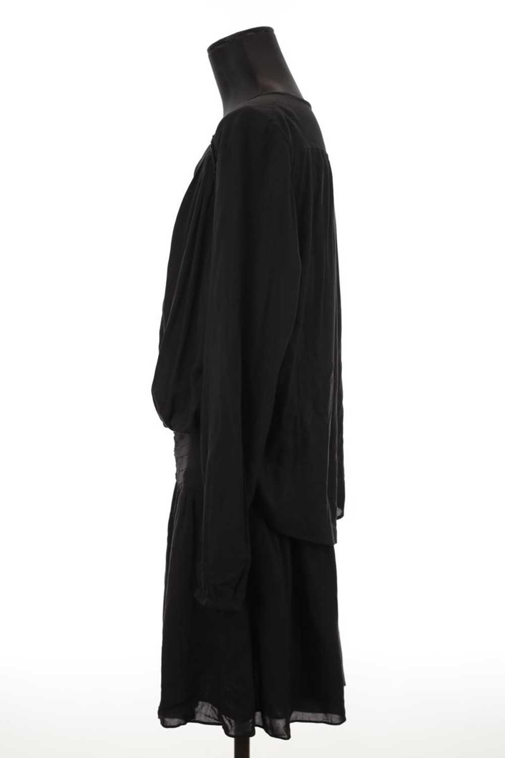 Circular Clothing Robe en coton Bash noir. Taille… - image 3