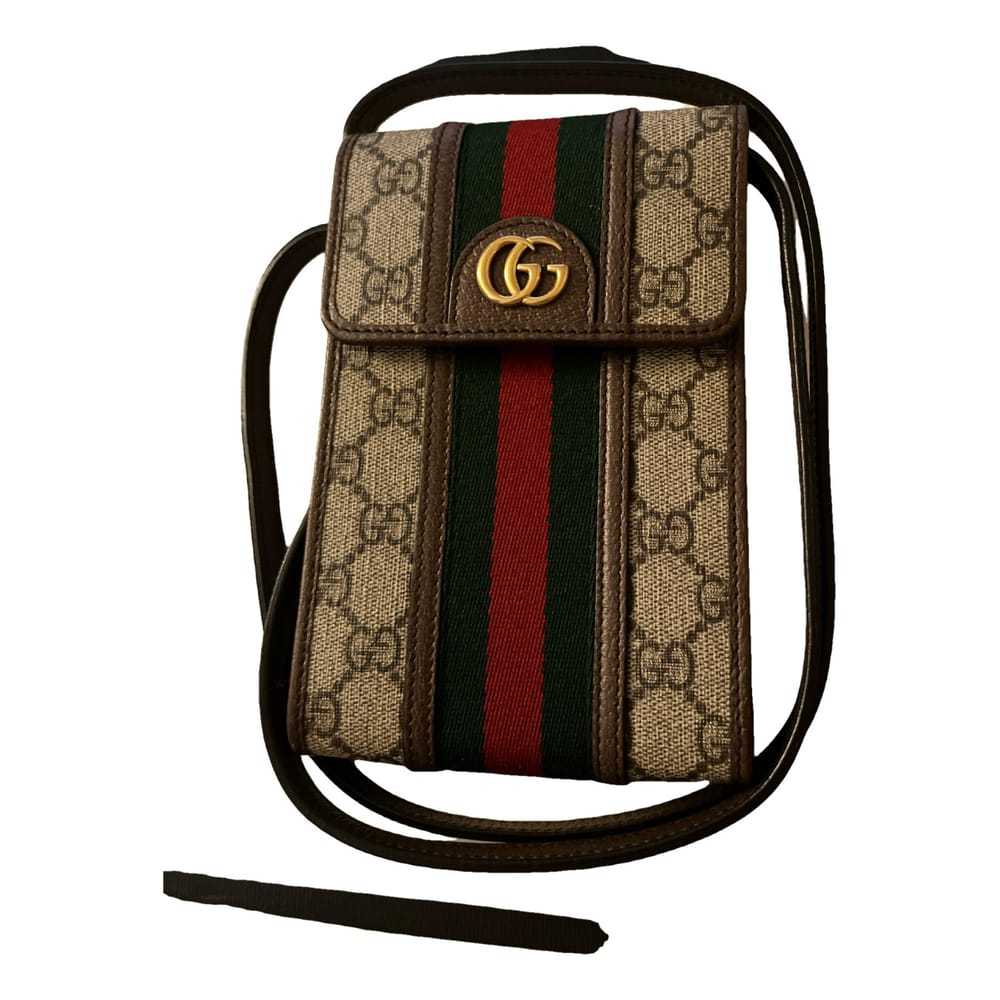 Gucci Ophidia Gg Supreme patent leather handbag - image 1