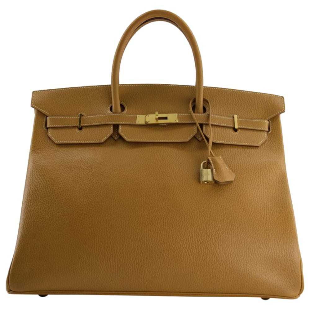 Hermès Birkin 40 leather handbag - image 1