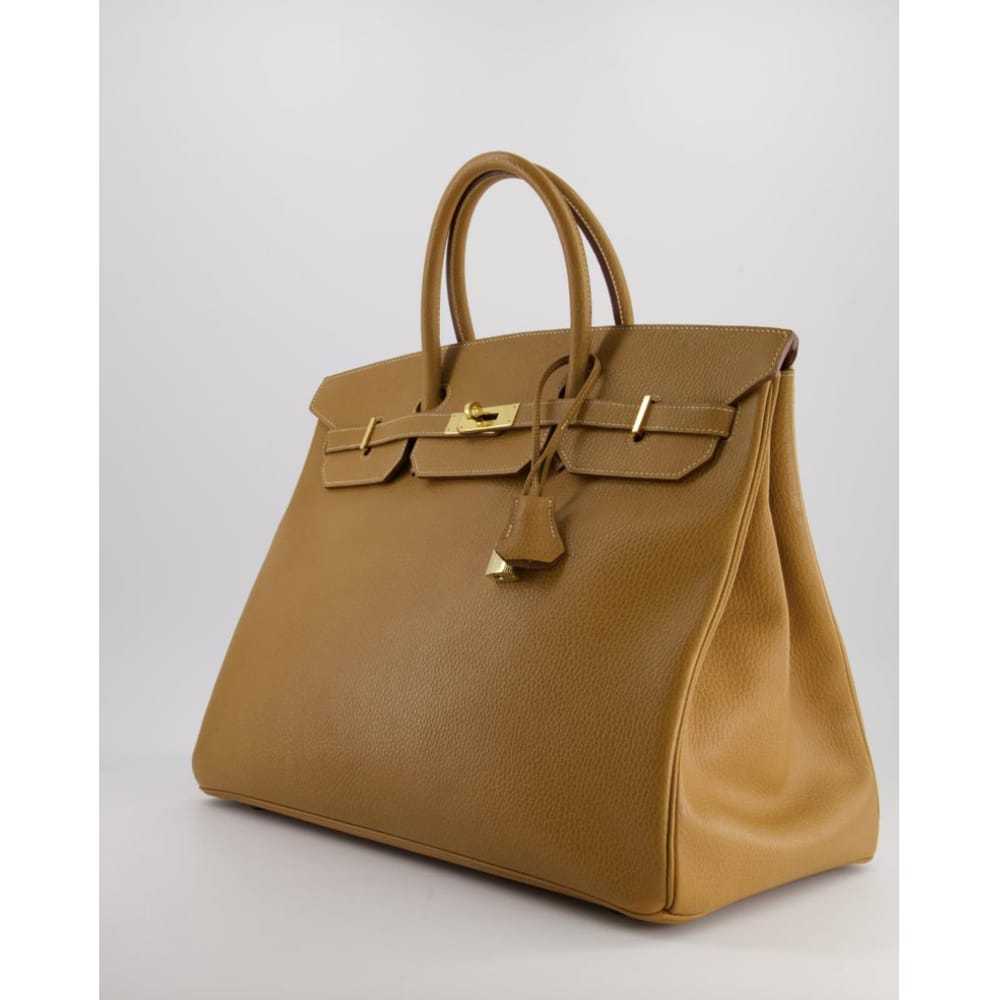 Hermès Birkin 40 leather handbag - image 7