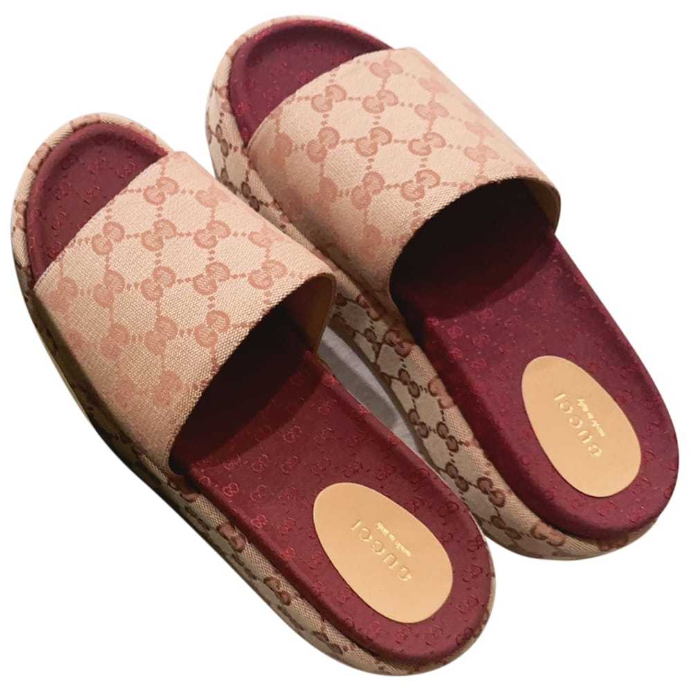 Gucci Cloth sandals - image 1
