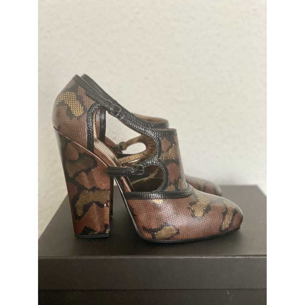 Bottega Veneta Bloc leather heels - image 9