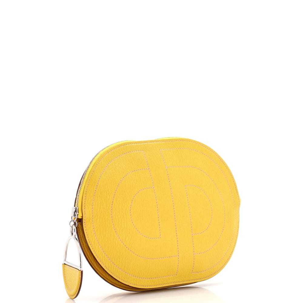Hermès Leather clutch bag - image 2