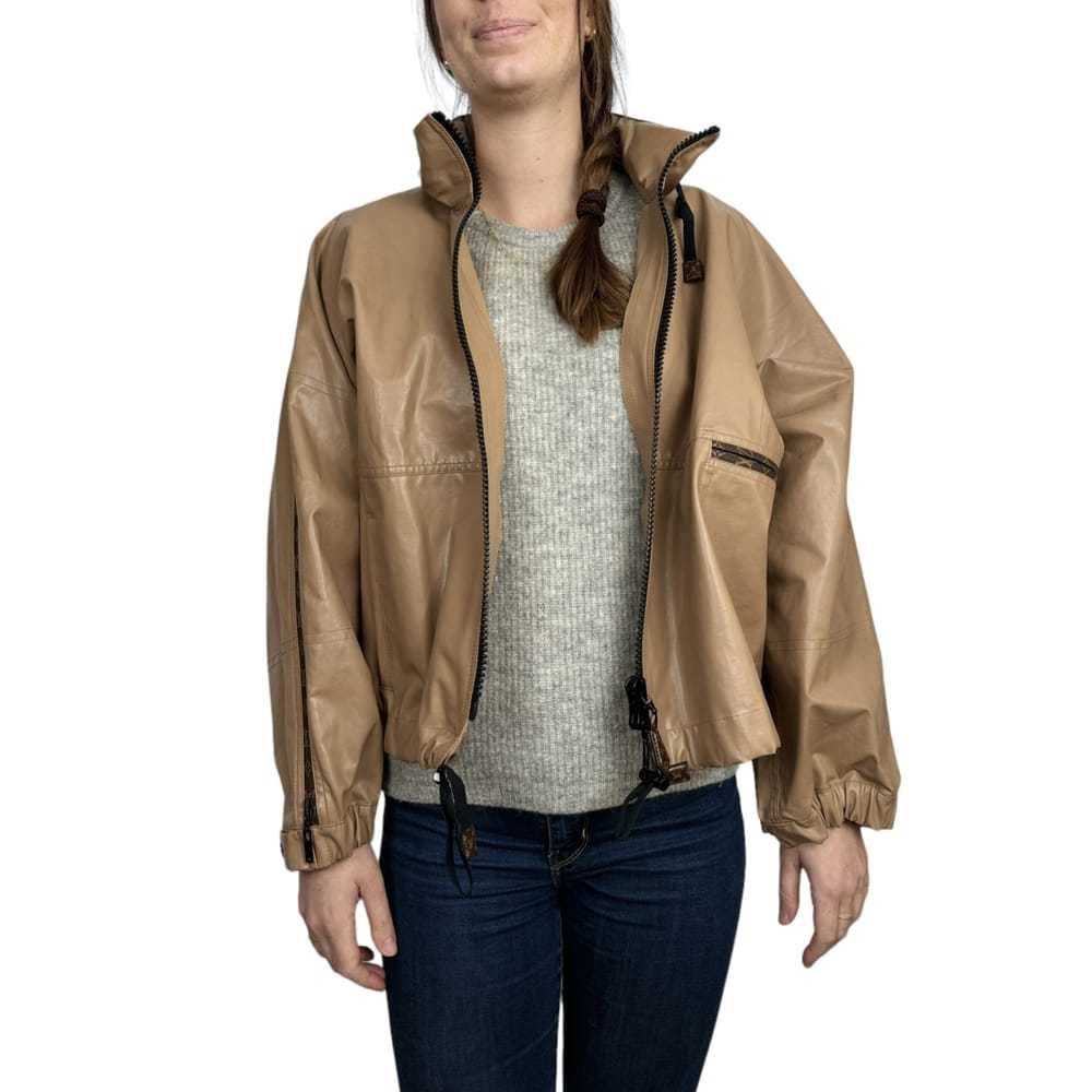 Louis Vuitton Vegan leather jacket - image 2