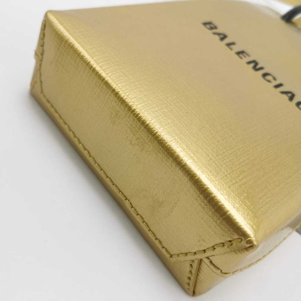 Balenciaga Shopping Phone Holder leather handbag - image 10