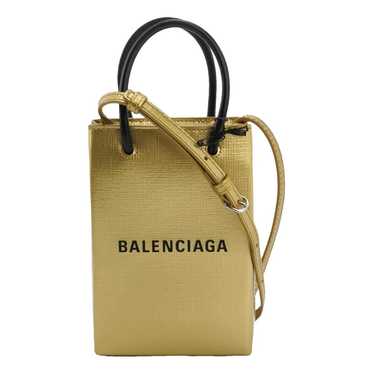 Balenciaga Shopping Phone Holder leather handbag - image 1