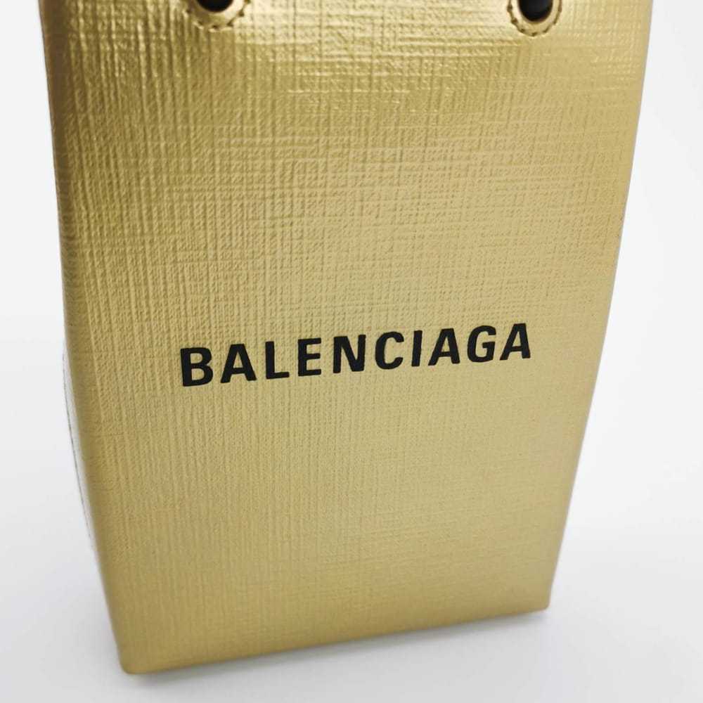 Balenciaga Shopping Phone Holder leather handbag - image 3