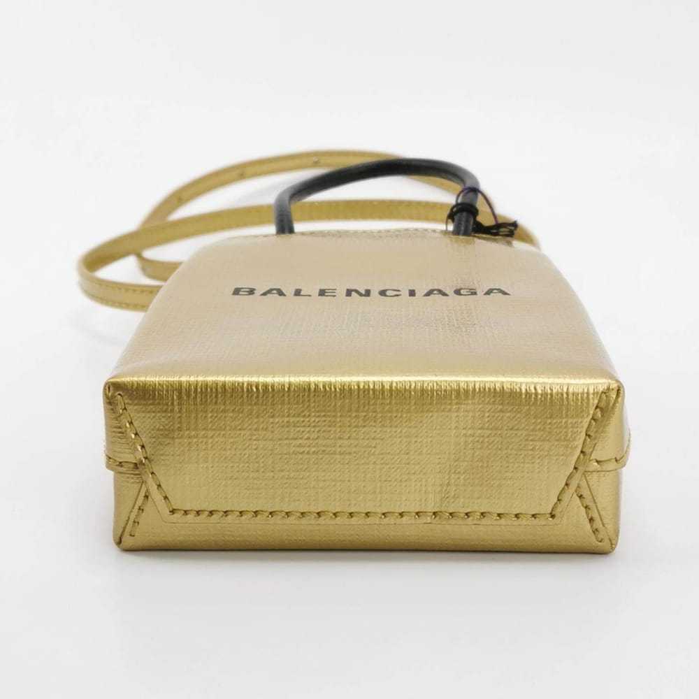 Balenciaga Shopping Phone Holder leather handbag - image 7