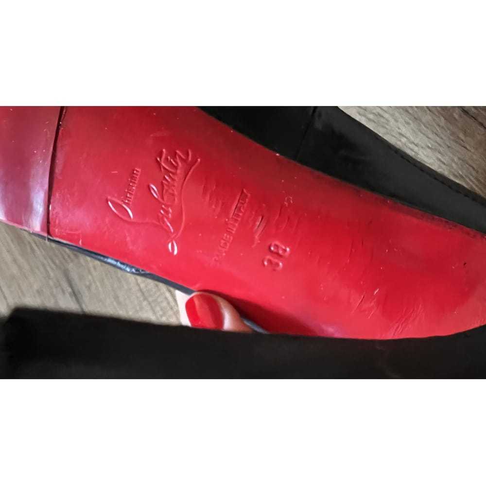 Christian Louboutin Lady Peep leather heels - image 5