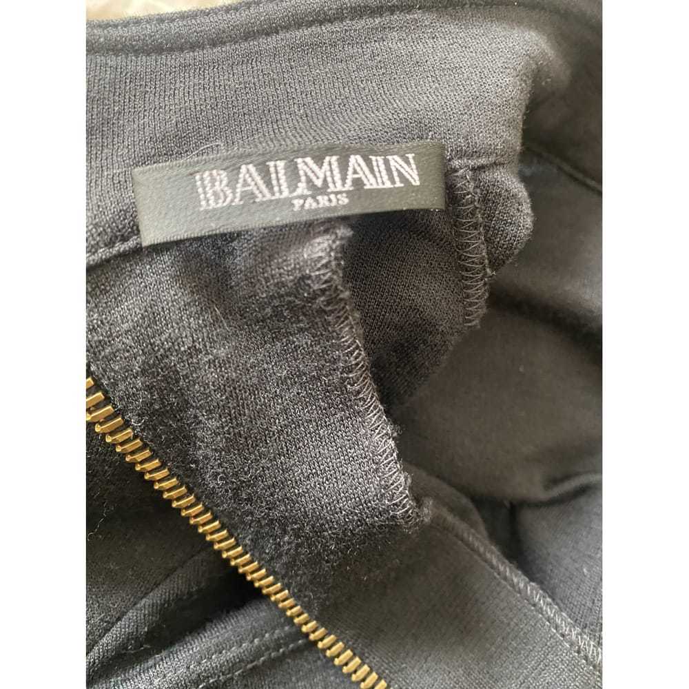Balmain Wool mini dress - image 5