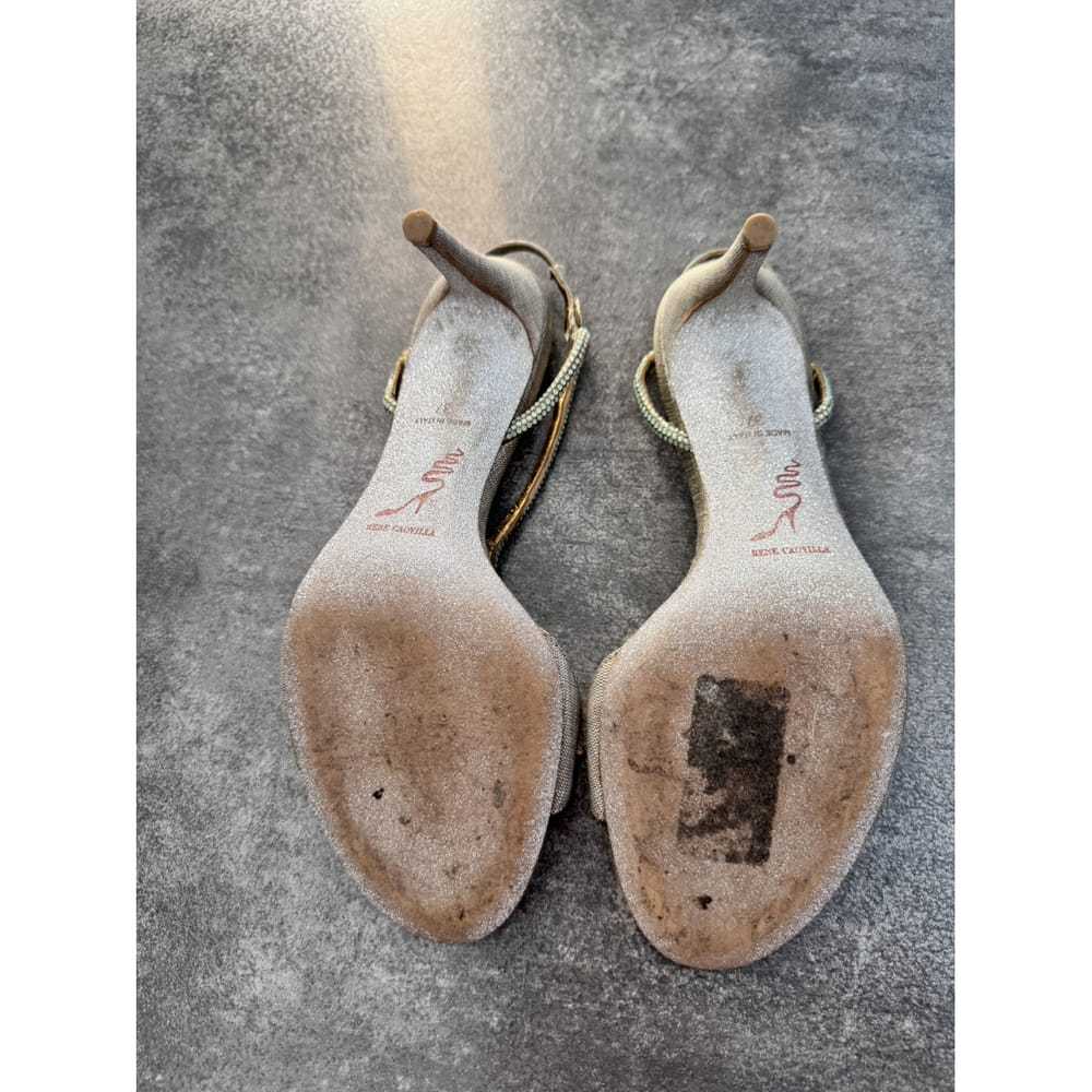 Rene Caovilla Cloth sandals - image 8