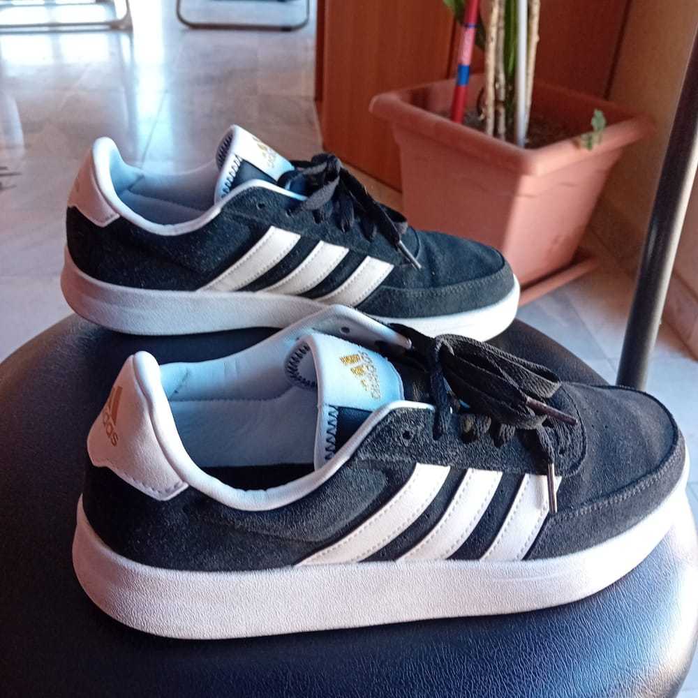 Adidas Gazelle leather low trainers - image 5