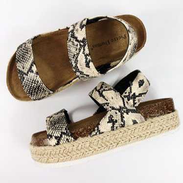 [Pierre Dumas] Python Platform Espadrilles New - image 1