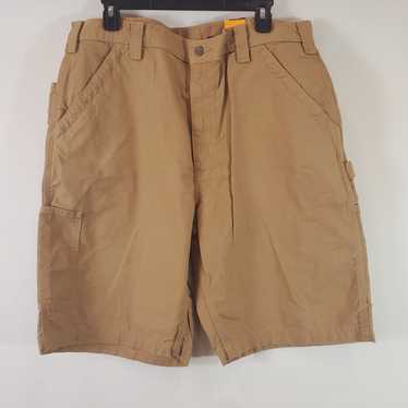 Carhartt Men Brown Canvas Utility Shorts Sz 36 NWT - image 1