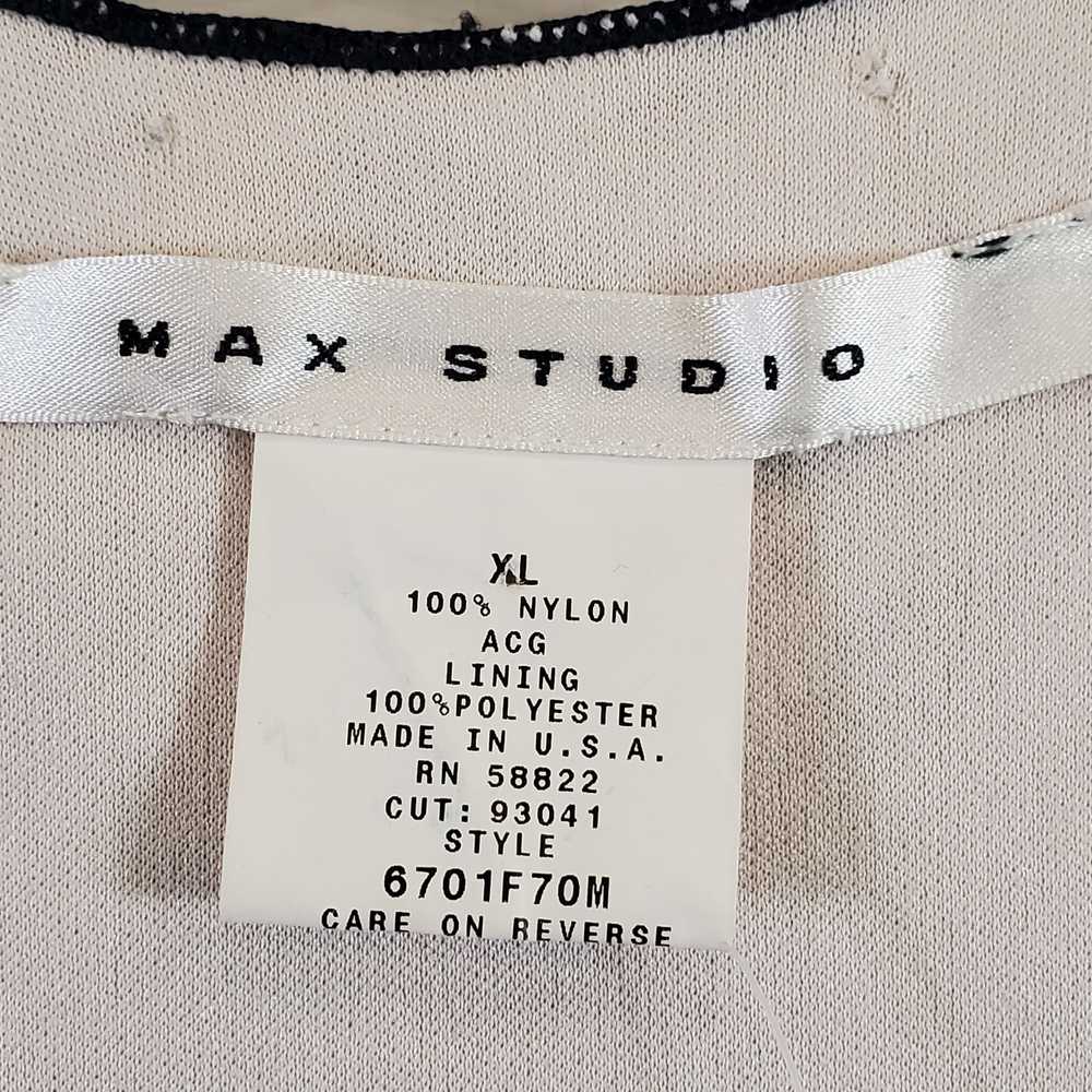 Max Studio Women Black Lace Blouse XL NWT - image 3