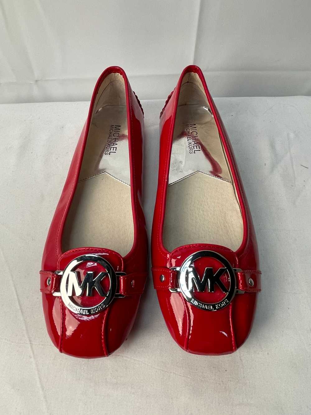 Certified Authentic Michael Kors Red Patent Leath… - image 1