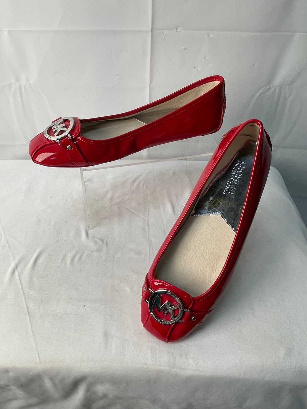 Certified Authentic Michael Kors Red Patent Leath… - image 4