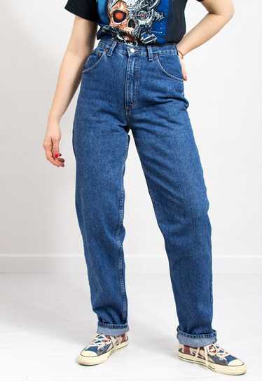 Vintage 90's mom jeans RIFLE extra long leg tapere