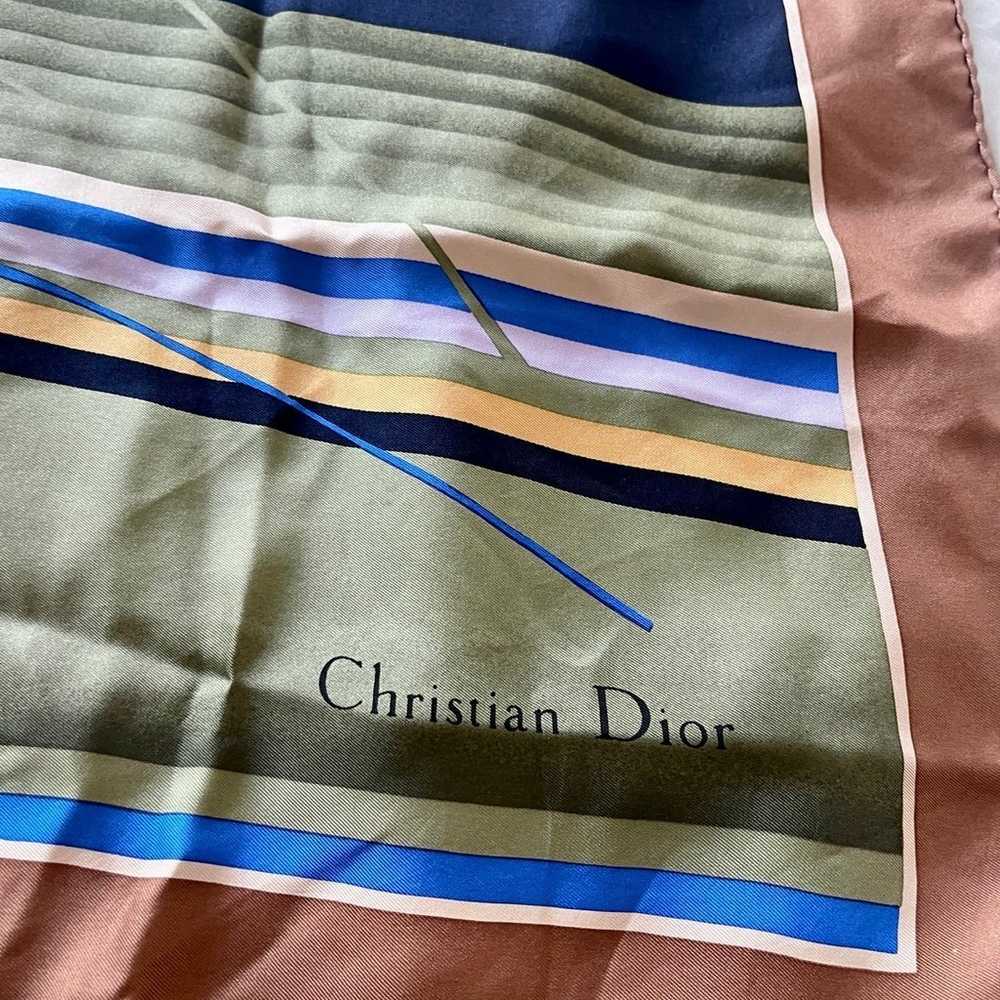 Vintage Dior scarf - image 7