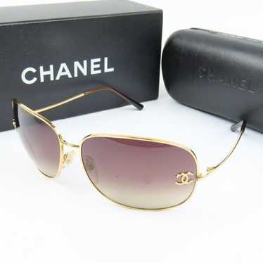 CHANEL CC Logo Vintage Gradient Sunglasses Y2K