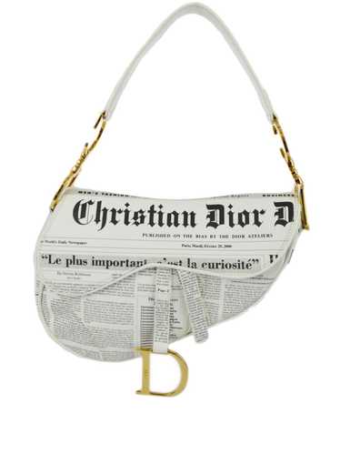 Christian Dior Pre-Owned 2000 Newspaper Saddle sh… - image 1