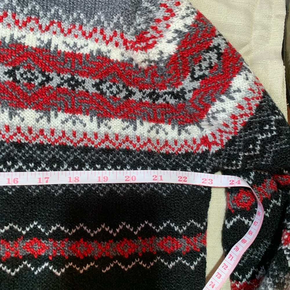 Vintage Carolyn Taylor  Isle Sweater 1/4 Zip Size… - image 4