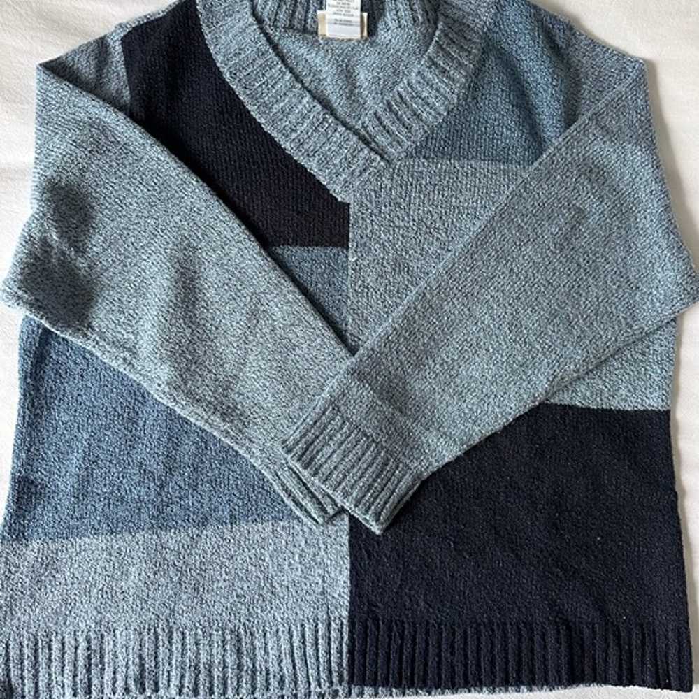 Vintage Women's Assorted Blue Sweater size 22/24 - image 3