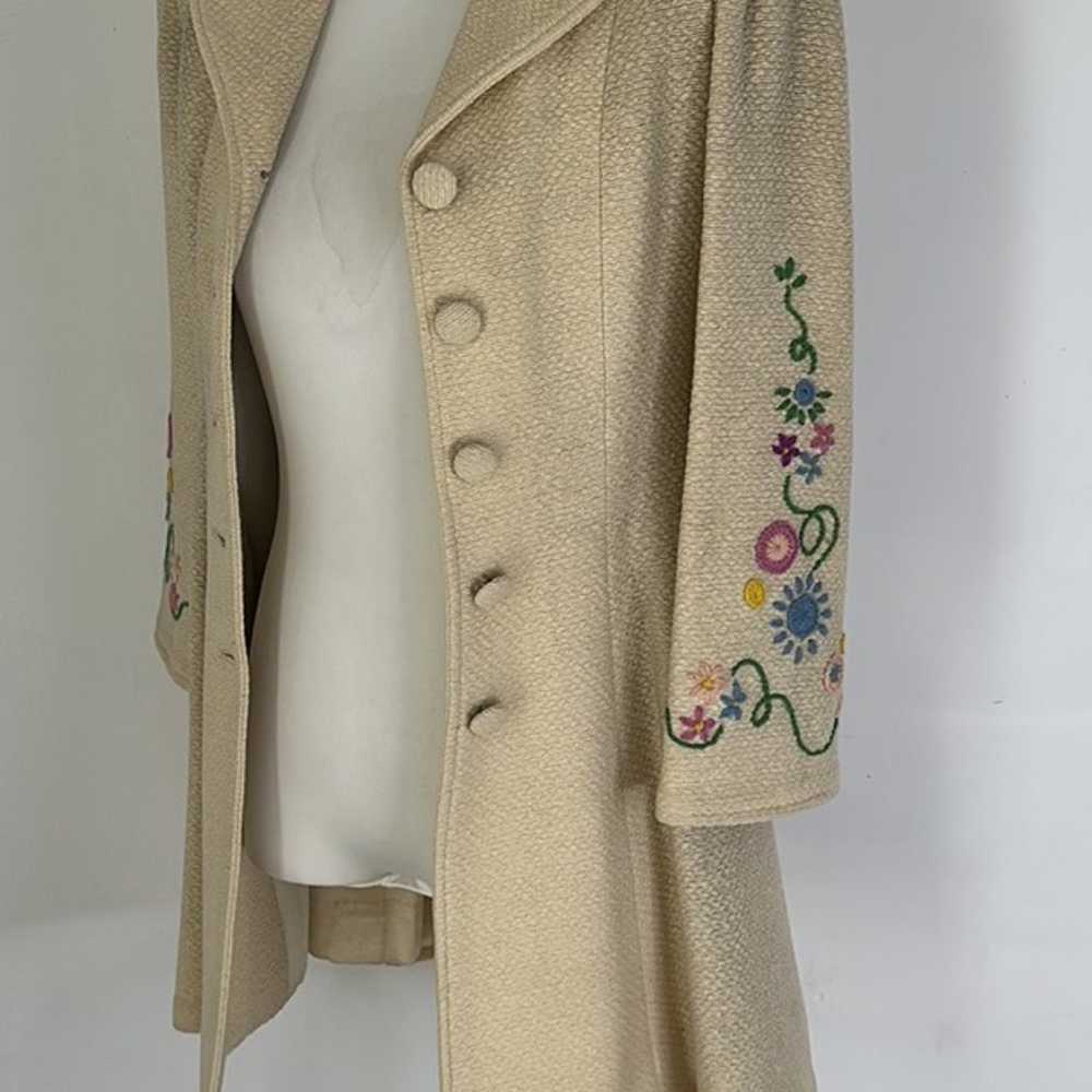 Vintage 1940s Maxine Fashioned Embroidered Jacket - image 4