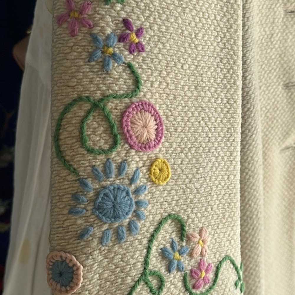 Vintage 1940s Maxine Fashioned Embroidered Jacket - image 7