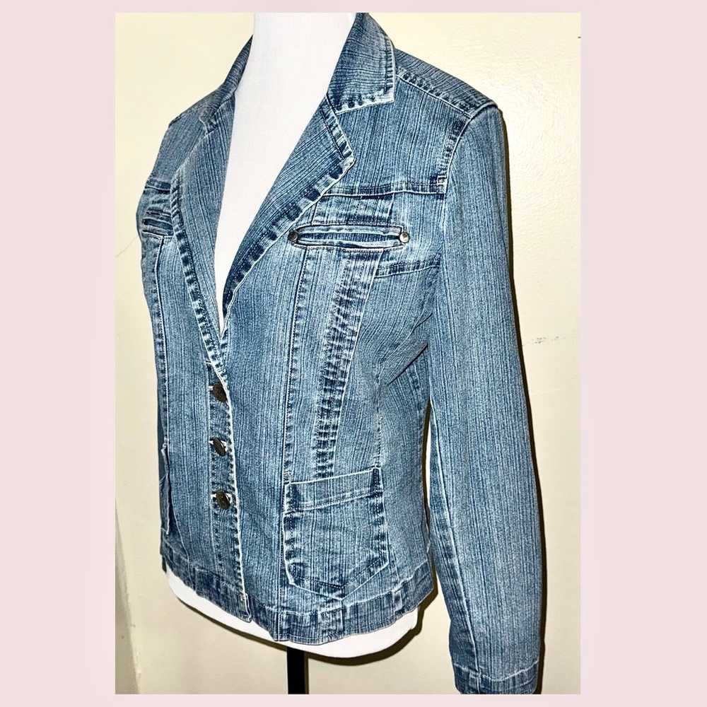 Vintage 90’s Designer Bill Blass Jeanswear Light … - image 2