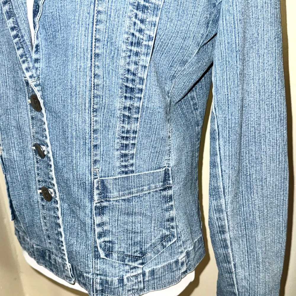 Vintage 90’s Designer Bill Blass Jeanswear Light … - image 7