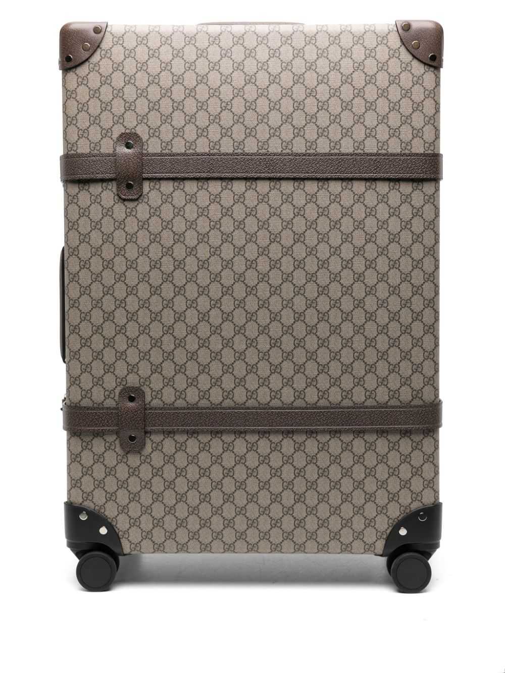 Gucci Pre-Owned x Globe-Trotter GG suitcase - Neu… - image 1